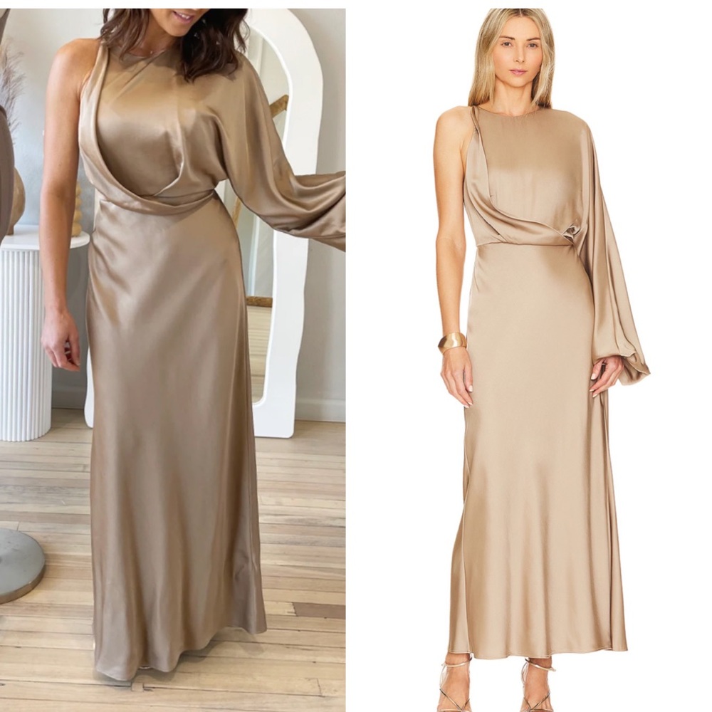 Significant Other Alessia One Shoulder Dress maxi